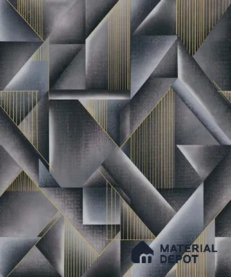 WP701-4 | 9.5 Meter x 21 Inch Vinyl Base Paper Geometric Look Wallpaper - 54.54 Sq. Ft. | Minimum 15% wastage during installation