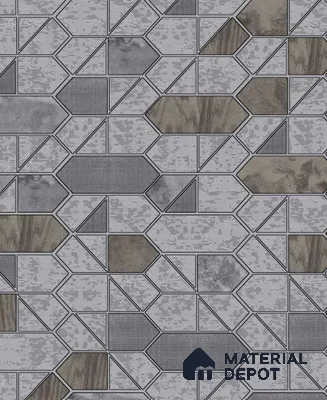 WP901-30 | 9.5 Meter x 21 Inches Geometric look Wallpaper - 54.54 Sq. Ft. | Minimum 15% wastage during installation