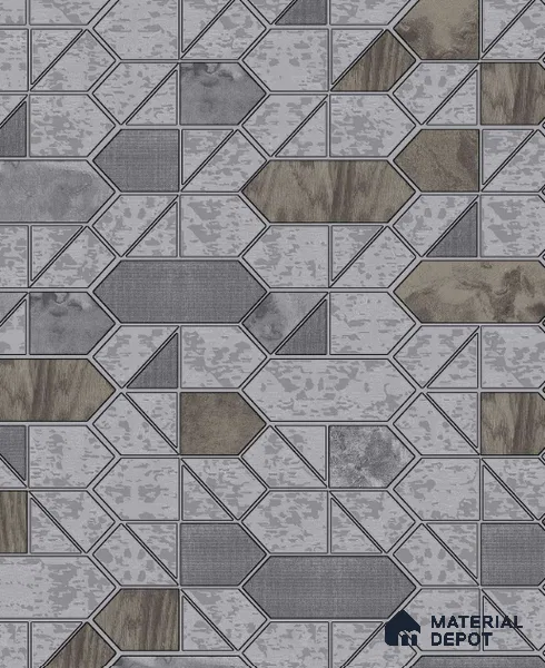 WP901-30 | 9.5 Meter x 21 Inches Geometric look Wallpaper - 54.54 Sq. Ft. | Minimum 15% wastage during installation