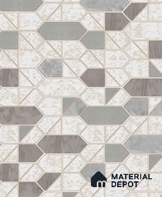 WP901-31 | 9.5 Meter x 21 Inches Geometric look Wallpaper - 54.54 Sq. Ft. | Minimum 15% wastage during installation