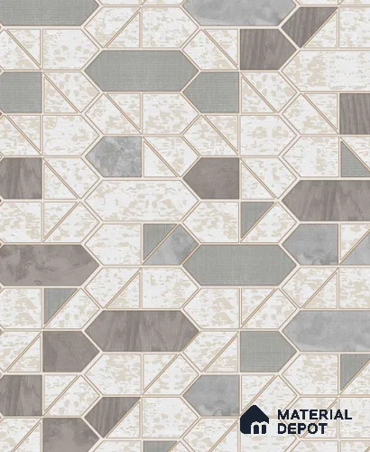 WP901-31 | 9.5 Meter x 21 Inches Geometric look Wallpaper - 54.54 Sq. Ft. | Minimum 15% wastage during installation