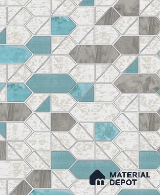 WP901-32 | 9.5 Meter x 21 Inches Geometric look Wallpaper - 54.54 Sq. Ft. | Minimum 15% wastage during installation