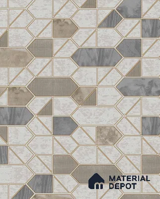 WP901-33 | 9.5 Meter x 21 Inches Geometric look Wallpaper - 54.54 Sq. Ft. | Minimum 15% wastage during installation