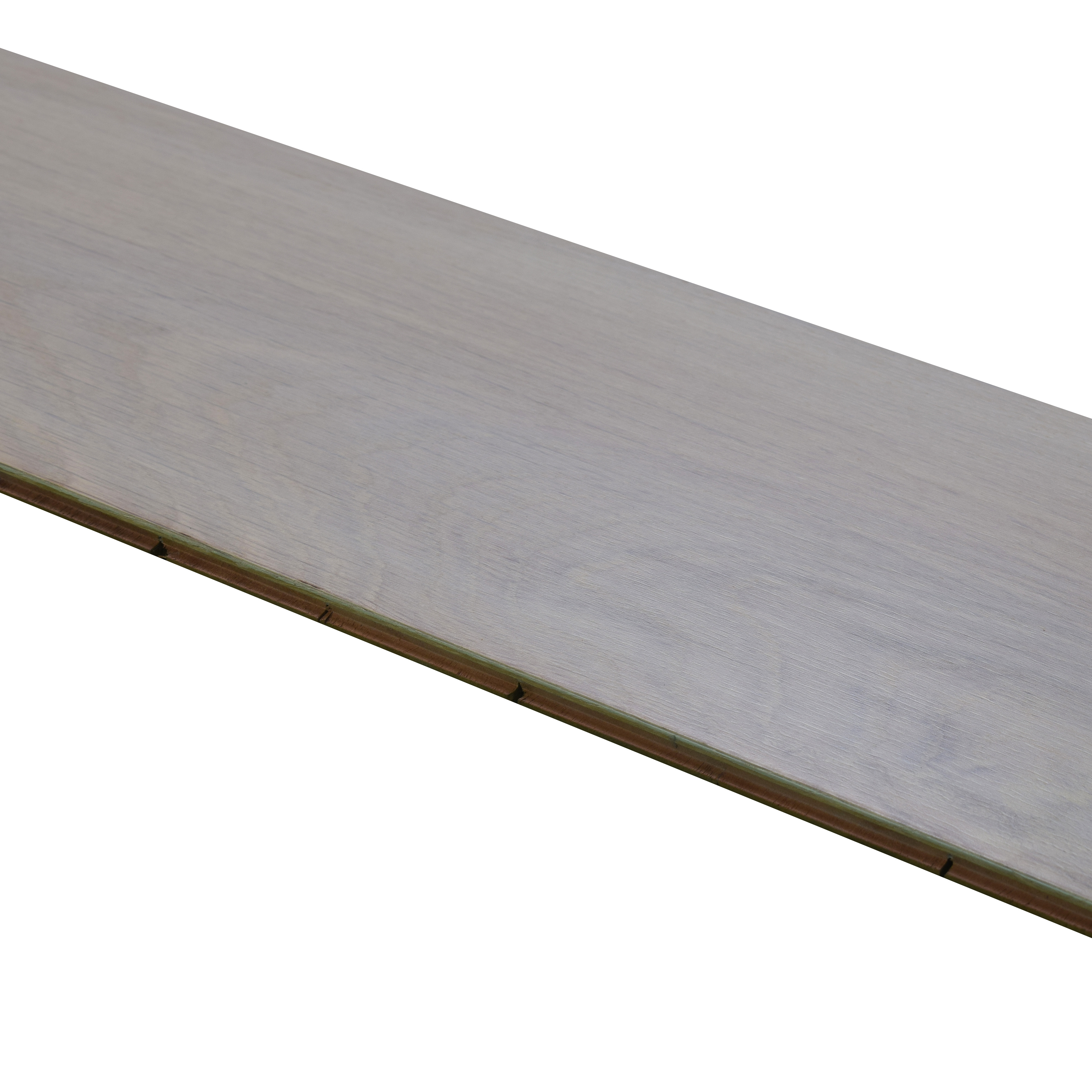 Pinewood Engineered Wooden Flooring Shale Rover Beige Oak Satin Smooth Finish EF 00058 E | 48 x 5.6 inch (1210x140 mm) - 14 mm | 3 Layer Construction | Mahogany or Pinewood Core with Bottom Epoxy Coating | Top Layer 2.5 mm Thickness | UV Lacquered Surface | Floating / Gluedown Installation | 25 Years Warranty