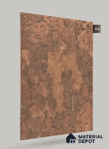 Wooden Look CK 1808 Cork 8 ft x 4 ft Texture Finish Decorative Laminate - 1.25 mm | Suitable for TV Unit, Wardrobe, Kitchen Cabinets