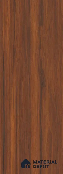Wooden Look LM 15574 Cherry Zebrano 8 ft x 4 ft High Gloss Finish Decorative Laminate - 1 mm | Suitable for TV Unit, Wardrobe, Kitchen Cabinets