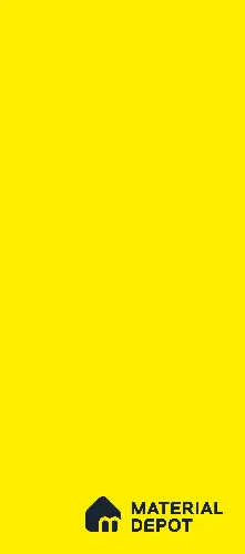 Solid Colors Look LM 01725 Bright Yellow 8 ft x 4 ft High Gloss Finish Decorative Laminate - 1 mm | Suitable for Living Room, Kitchen, Office