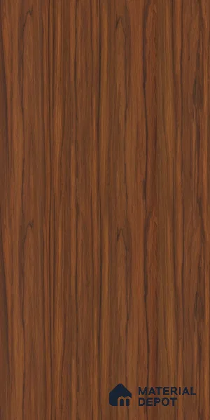 Wooden Look LM 15574 Cherry Zebrano 8 ft x 4 ft High Gloss Finish Decorative Laminate - 1 mm | Suitable for TV Unit, Wardrobe, Kitchen Cabinets