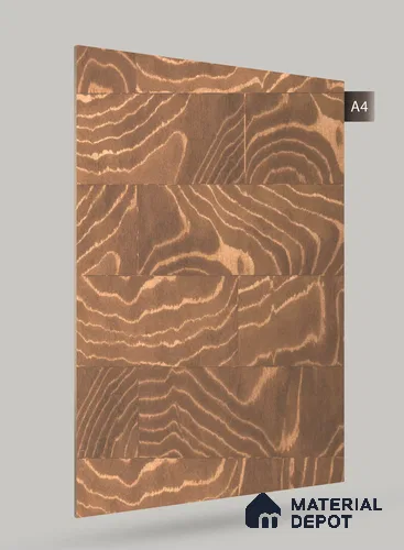 Wooden Look Z+ 2213 8 ft x 4 ft Matte Finish Decorative Laminate - 1.25 mm | Suitable for TV Unit, Wardrobe, Kitchen Cabinets