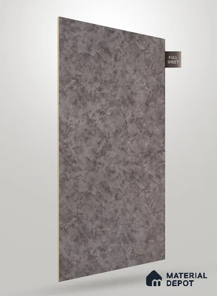 Grey Marble Look ML 663 8 ft x 4 ft Texture Finish Decorative Laminate - 1 mm | Suitable for TV Unit, Wardrobe, Kitchen Cabinets