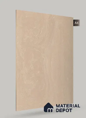 Brown Marble Look NL 658 8 ft x 4 ft High Gloss Finish Decorative Laminate - 1 mm | Suitable for TV Unit, Wardrobe, Kitchen Cabinets