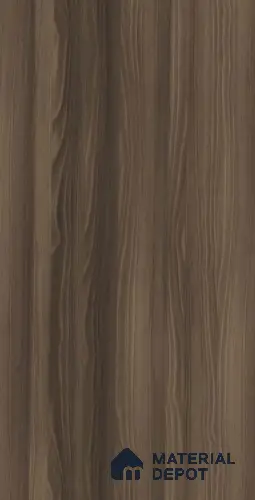 Wooden Look LM 01676 Dark Walnut 8 ft x 4 ft Texture Finish Decorative Laminate - 1 mm | Suitable for TV Unit, Wardrobe, Kitchen Cabinets