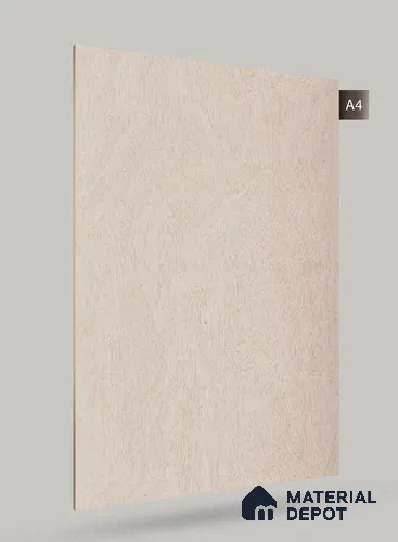 Wooden Look SD 630 Satin BurlWooden 8 ft x 4 ft Texture Finish Decorative Laminate - 1 mm | Suitable for TV Unit, Wardrobe, Kitchen Cabinets