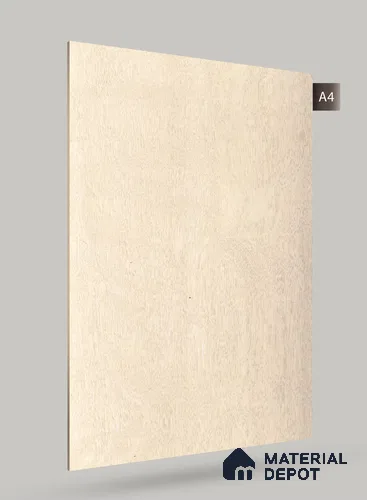 Wooden Look SD 631 Satin BurlWooden 8 ft x 4 ft Texture Finish Decorative Laminate - 1 mm | Suitable for TV Unit, Wardrobe, Kitchen Cabinets