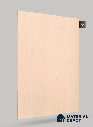 Wooden Look SD 632 Satin BurlWooden 8 ft x 4 ft Texture Finish Decorative Laminate - 1 mm | Suitable for TV Unit, Wardrobe, Kitchen Cabinets