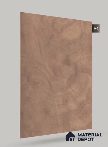 Brown Rustic Look VV 1835 8 ft x 4 ft Texture Finish Decorative Laminate - 1.25 mm | Suitable for TV Unit, Wardrobe, Kitchen Cabinets
