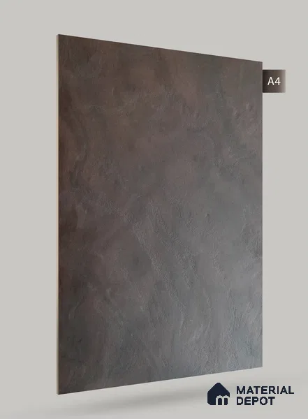 Grey Rustic Look VV 1837 8 ft x 4 ft Texture Finish Decorative Laminate - 1.25 mm | Suitable for TV Unit, Wardrobe, Kitchen Cabinets