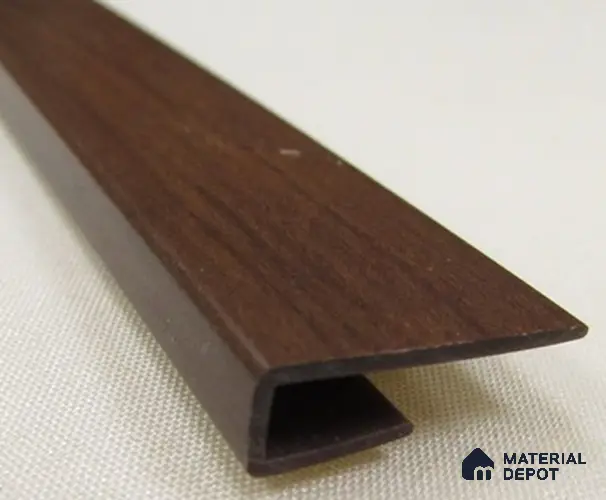 Innov2+ Wave Danish Teak J Trim Large | 3060 x 39 x 27 mm