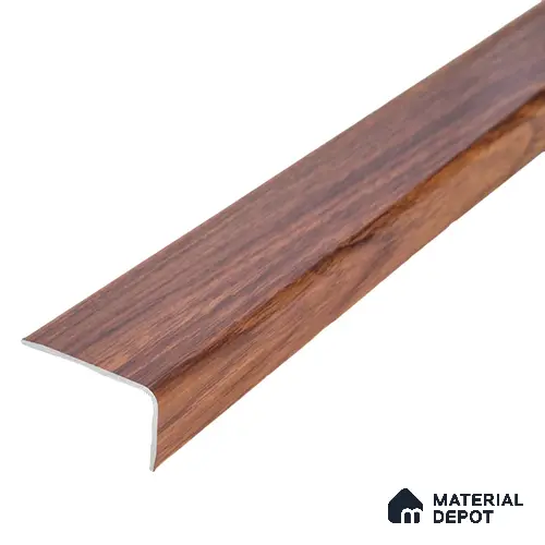 Innov2+ Wave Danish Teak L trim | 3060 x 25 x 25 mm