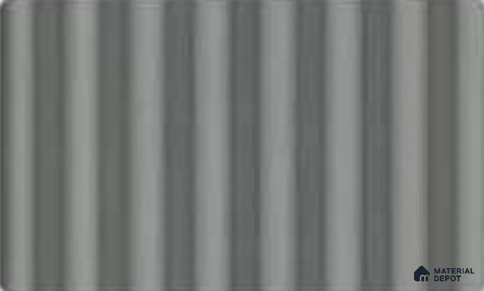 Argento 10 ft x 0.7 ft (3060x215 mm) Dome Dual Black Design Interior & Exterior Wall & Ceiling Panel - 20 mm | Suitable for Balcony, Facade & Open Area | Width is Subjected to 5% Variation