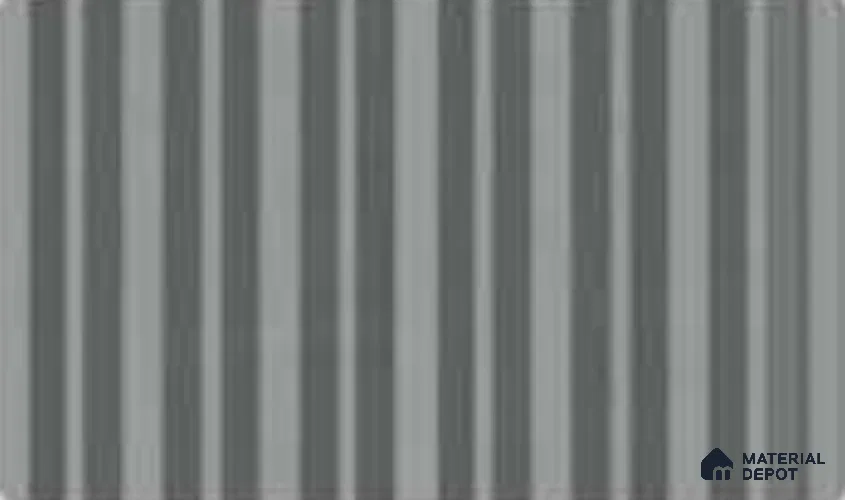 Argento 10 ft x 0.89 ft (3060x270 mm) Stripes Design Interior & Exterior Wall & Ceiling Panel - 20 mm | Suitable for Balcony, Facade & Open Area | Width is Subjected to 5% Variation