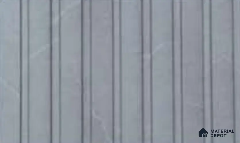 Armani Grey 10 ft x 0.86 ft (3060x265 mm) Louvers Design Interior & Exterior Wall & Ceiling Panel - 14 mm | Suitable for Balcony, Facade & Open Area | Width is Subjected to 5% Variation