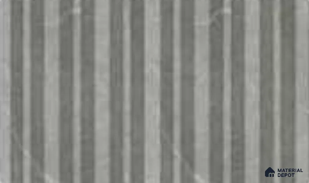Armani Grey 10 ft x 0.89 ft (3060x270 mm) Stripes Design Interior & Exterior Wall & Ceiling Panel - 20 mm | Suitable for Balcony, Facade & Open Area | Width is Subjected to 5% Variation