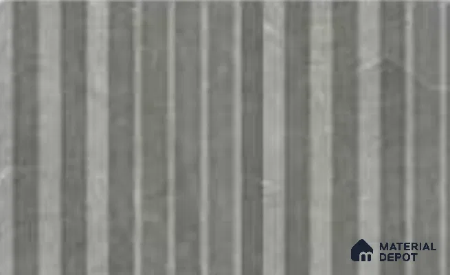 Armani Grey 10 ft x 0.89 ft (3060x270 mm) Unic Design Interior & Exterior Wall & Ceiling Panel - 15 mm | Suitable for Balcony, Facade & Open Area | Width is Subjected to 5% Variation