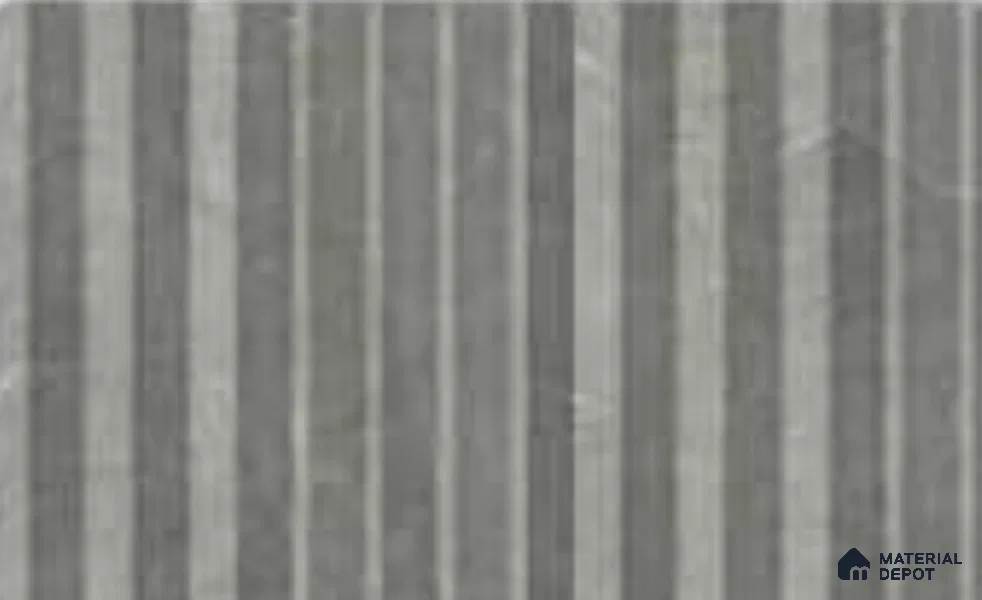 Armani Grey 10 ft x 0.89 ft (3060x270 mm) Unic Design Interior & Exterior Wall & Ceiling Panel - 15 mm | Suitable for Balcony, Facade & Open Area | Width is Subjected to 5% Variation