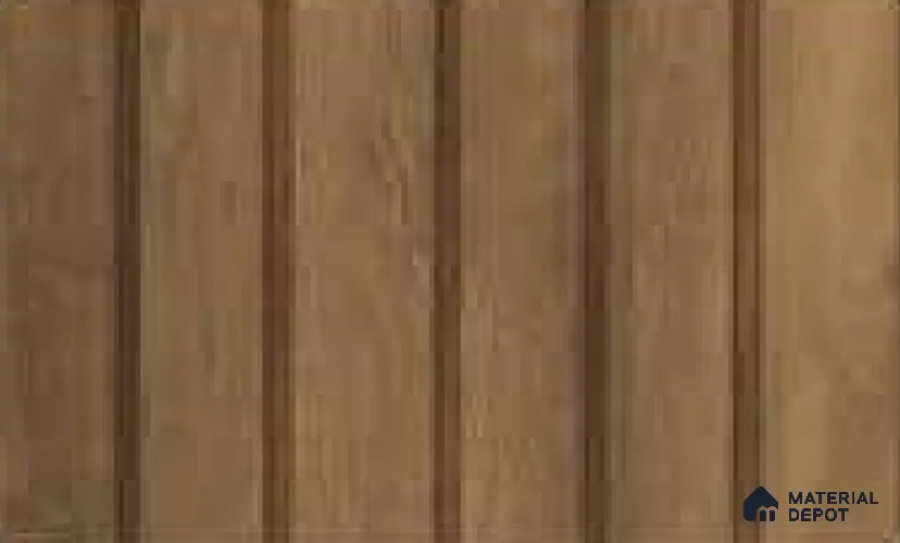 Artisan Oak 10 ft x 1 ft (3060x340 mm) Soffit Design Interior & Exterior Wall & Ceiling Panel - 12 mm | Suitable for Balcony, Facade & Open Area | Width is Subjected to 5% Variation