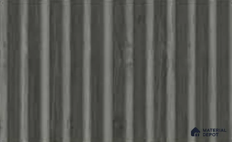 Ash Wood Grey 10 ft x 0.6 ft (3060x180 mm) Arch Design Interior & Exterior Wall & Ceiling Panel - 17 mm | Suitable for Balcony, Facade & Open Area | Width is Subjected to 5% Variation