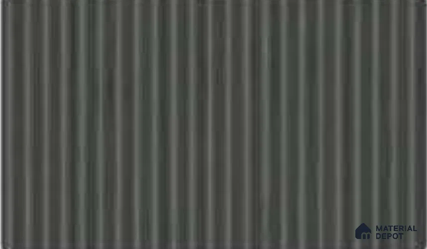 Ash Wood Grey 10 ft x 0.45 ft (3060x140 mm) Pyramid Design Interior & Exterior Wall & Ceiling Panel - 14 mm | Suitable for Balcony, Facade & Open Area | Width is Subjected to 5% Variation