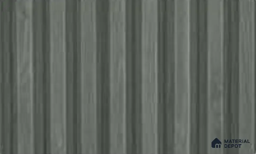 Ashwood Grey 10 ft x 8.2 inch Vertica Design Interior & Exterior Wall & Ceiling Panel - 20 mm | Suitable for Balcony, Facade & Open Area | Width is Subjected to 5% Variation