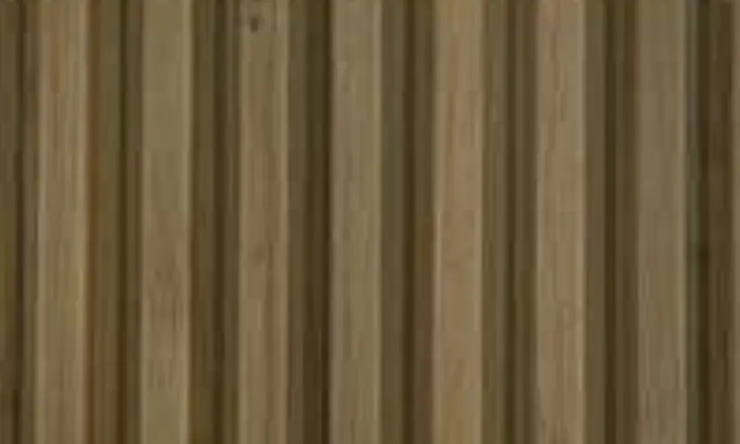 Beech Wood 10 ft x 8.2 inch Vertica Design Interior & Exterior Wall & Ceiling Panel - 20 mm | Suitable for Balcony, Facade & Open Area | Width is Subjected to 5% Variation