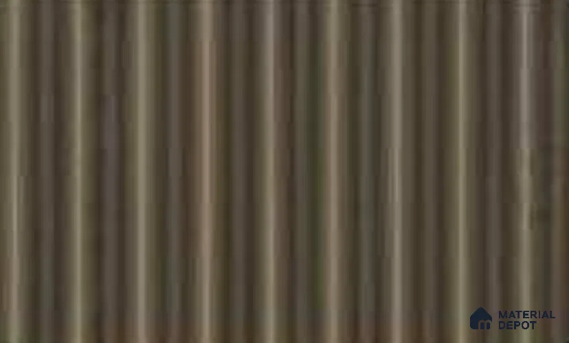 Danish Teak 10 ft x 0.85 ft (3060x260 mm) Prism Design Interior & Exterior Wall & Ceiling Panel - 21 mm | Suitable for Balcony, Facade & Open Area | Width is Subjected to 5% Variation