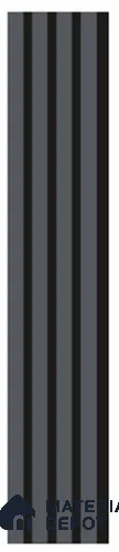 Silver Oak 9.5 ft x 7 inch (2900x177 mm) Xteria Design Interior & Exterior Wall & Ceiling Panel - 6 mm