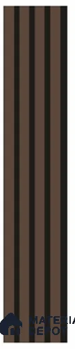 Rose Walnut 9.5 ft x 7 inch (2900x177 mm) Xteria Design Interior & Exterior Wall & Ceiling Panel - 6 mm