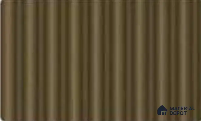 Honey Maple 10 ft x 0.85 ft (3060x260 mm) Prism Design Interior & Exterior Wall & Ceiling Panel - 21 mm | Suitable for Balcony, Facade & Open Area | Width is Subjected to 5% Variation