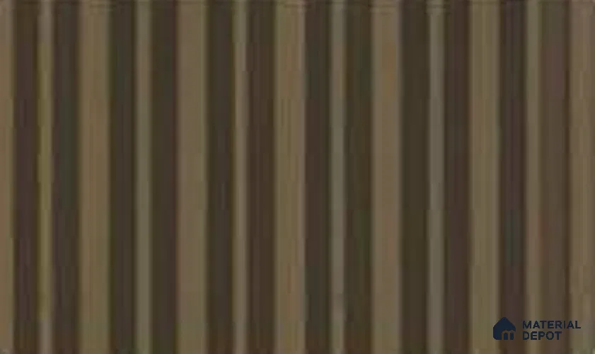 Honey Maple 10 ft x 0.89 ft (3060x270 mm) Stripes Dual Tone Design Interior & Exterior Wall & Ceiling Panel - 20 mm | Suitable for Balcony, Facade & Open Area | Width is Subjected to 5% Variation