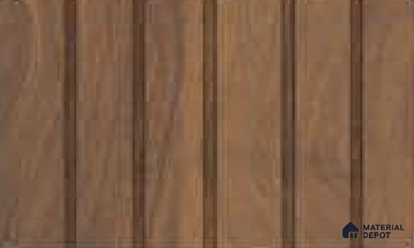 Imperial Nut 10 ft x 1 ft (3060x340 mm) Soffit Design Interior & Exterior Wall & Ceiling Panel - 12 mm | Suitable for Balcony, Facade & Open Area | Width is Subjected to 5% Variation