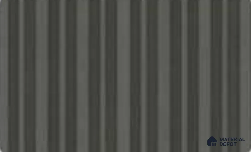 Linen Grey 10 ft x 0.89 ft (3060x270 mm) Stripes Design Interior & Exterior Wall & Ceiling Panel - 20 mm | Suitable for Balcony, Facade & Open Area | Width is Subjected to 5% Variation