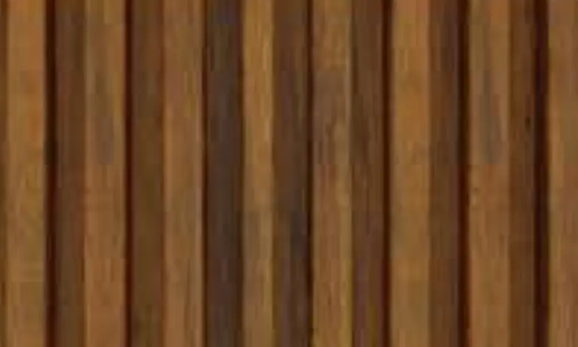 Mahogany 10 ft x 8.2 inch Vertica Design Interior & Exterior Wall & Ceiling Panel - 20 mm | Suitable for Balcony, Facade & Open Area | Width is Subjected to 5% Variation
