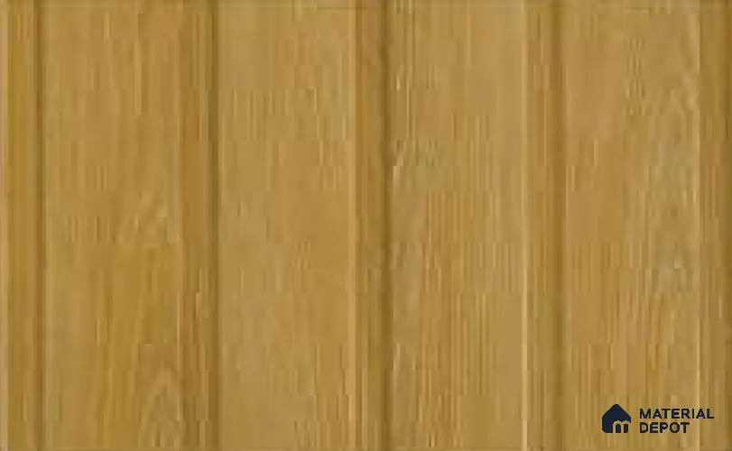 Maple Wood 10 ft x 1 ft (3060x340 mm) Duo Design Interior & Exterior Wall & Ceiling Panel - 12 mm | Suitable for Balcony, Facade & Open Area | Width is Subjected to 5% Variation
