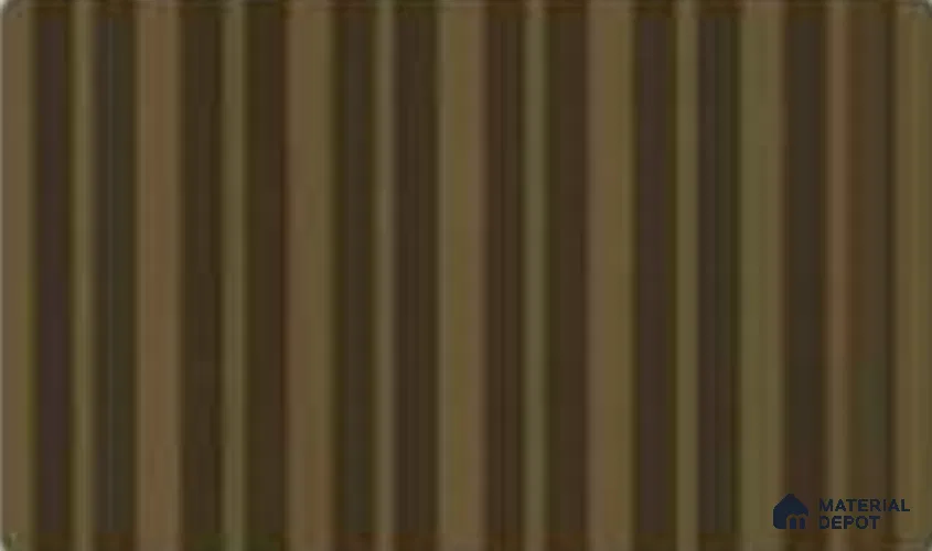 Oro 10 ft x 0.89 ft (3060x270 mm) Stripes Design Interior & Exterior Wall & Ceiling Panel - 20 mm | Suitable for Balcony, Facade & Open Area | Width is Subjected to 5% Variation