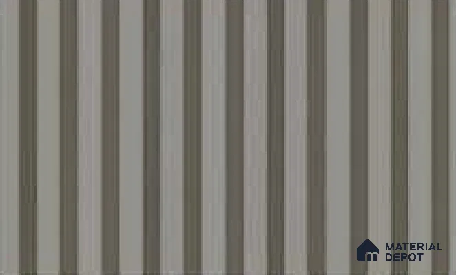 Pearl 10 ft x 0.5 ft (3060x150 mm) Dual Tone Linea Design Interior & Exterior Wall & Ceiling Panel - 15 mm | Suitable for Balcony, Facade & Open Area | Width is Subjected to 5% Variation