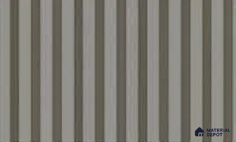 Pearl 10 ft x 0.5 ft (3060x150 mm) Linea Design Interior & Exterior Wall & Ceiling Panel - 15 mm | Suitable for Balcony, Facade & Open Area | Width is Subjected to 5% Variation