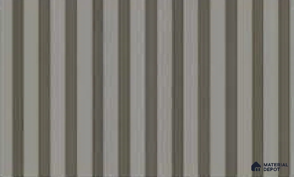 Pearl 10 ft x 0.5 ft (3060x150 mm) Dual Tone Linea Design Interior & Exterior Wall & Ceiling Panel - 15 mm | Suitable for Balcony, Facade & Open Area | Width is Subjected to 5% Variation
