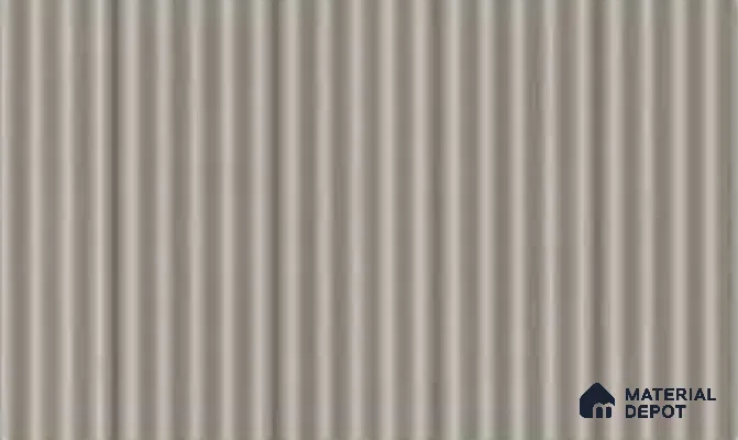 Pearl 10 ft x 0.45 ft (3060x140 mm) Pyramid Design Interior & Exterior Wall & Ceiling Panel - 14 mm | Suitable for Balcony, Facade & Open Area | Width is Subjected to 5% Variation