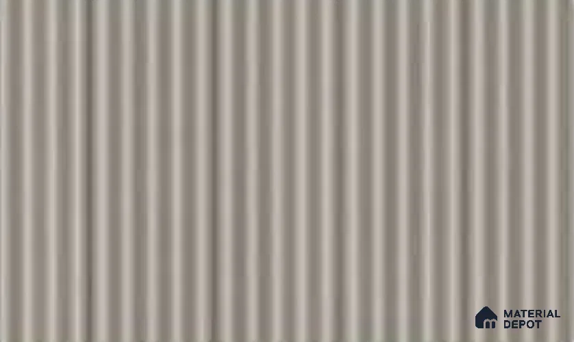 Pearl 10 ft x 0.45 ft (3060x140 mm) Pyramid Design Interior & Exterior Wall & Ceiling Panel - 14 mm | Suitable for Balcony, Facade & Open Area | Width is Subjected to 5% Variation
