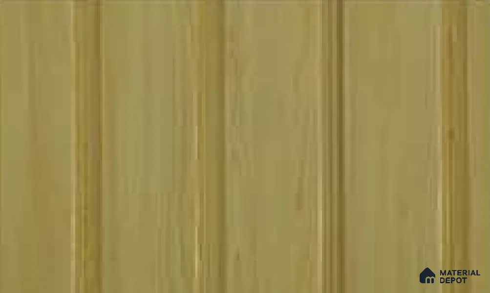 Pine Wood 10 ft x 1 ft (3060x340 mm) Duo Design Interior & Exterior Wall & Ceiling Panel - 12 mm | Suitable for Balcony, Facade & Open Area | Width is Subjected to 5% Variation